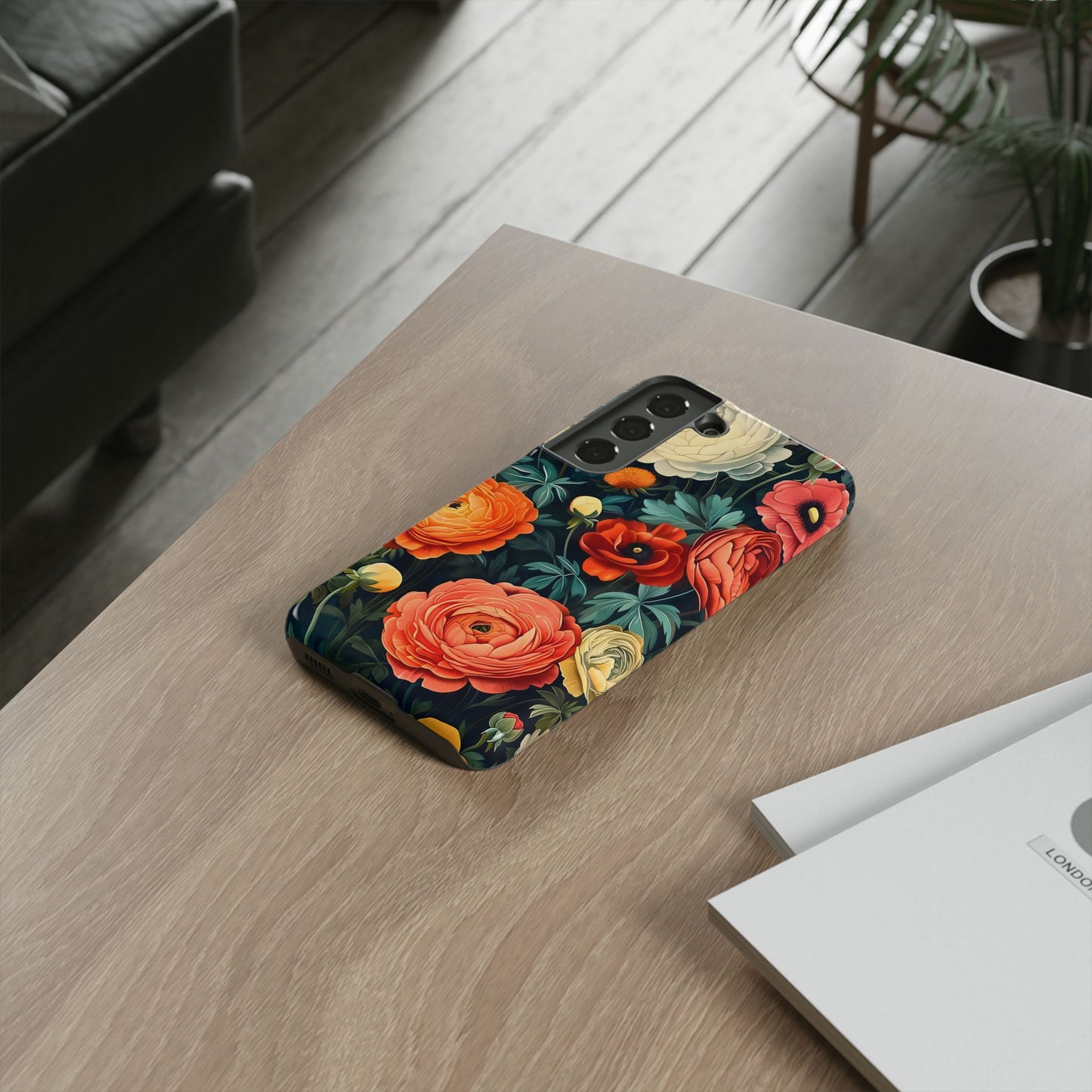 Floral Phone Case, Tough Cases - Stylish Protection, Gifts for Her, Nature Lover Decor, Floral Accessories