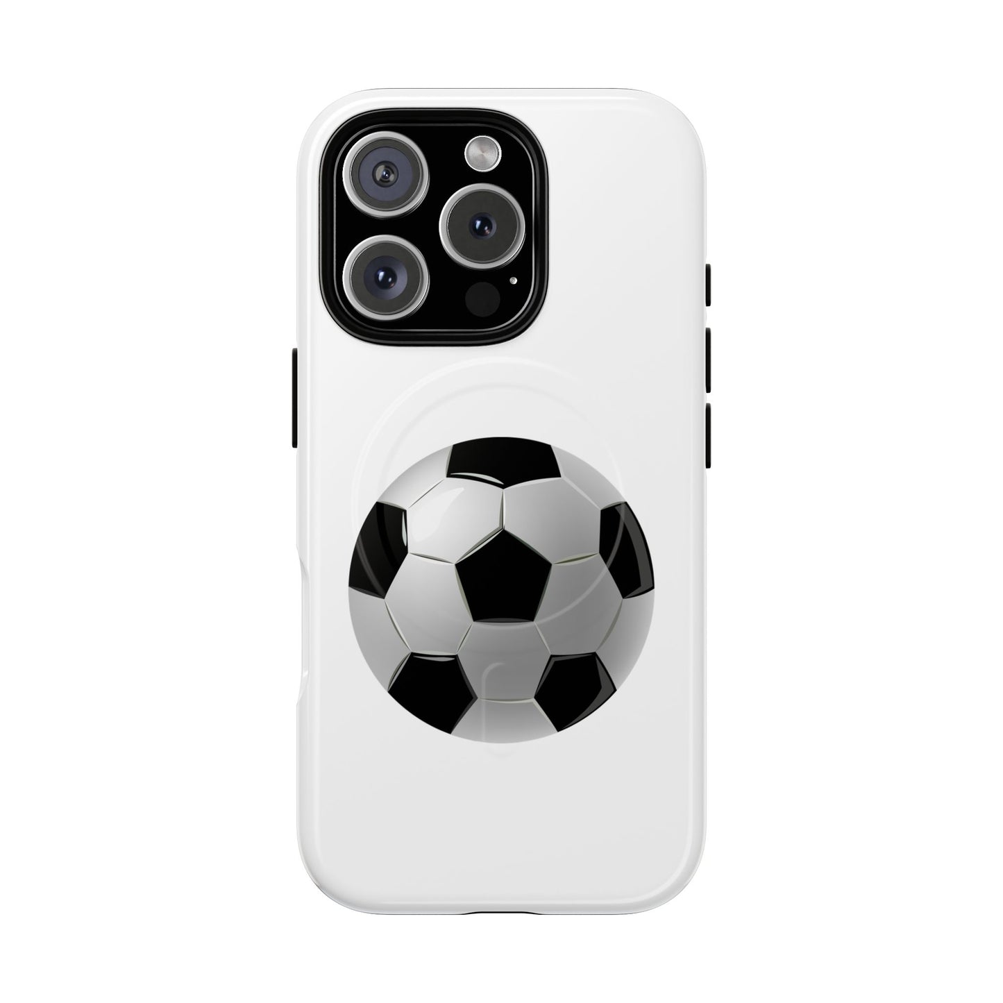 Durable Soccer Phone Case for Sports Lovers, Magnetic Phone Cover, Gift for Athletes, Soccer Fan Accessory, Sports Team Merchandise