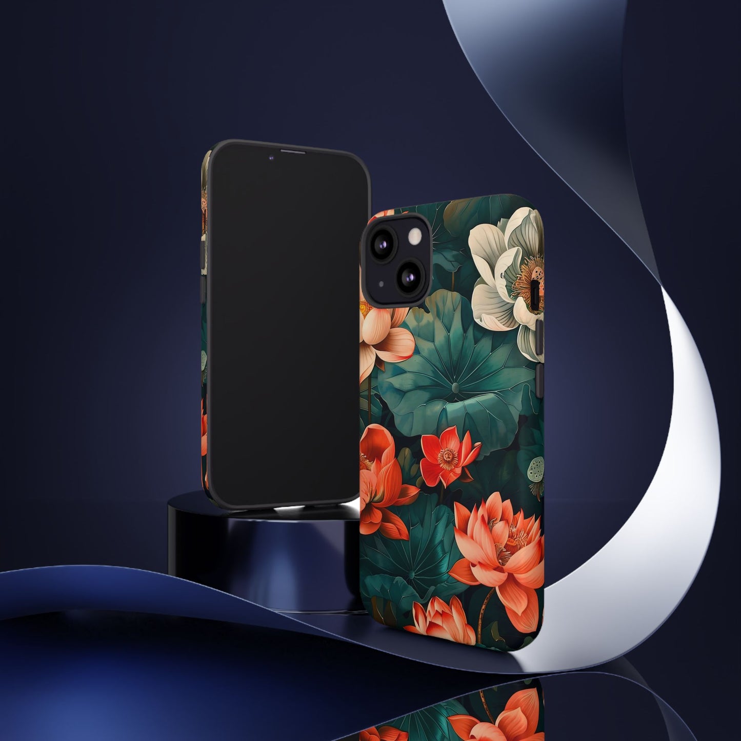 Flower Phone Case, Floral Phone Cover, Tough Case for Floral Lovers, Gift for Her, Stylish Tech Accessories