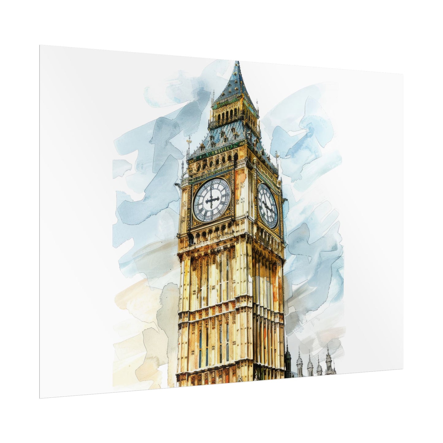 London Tower Rolled Posters