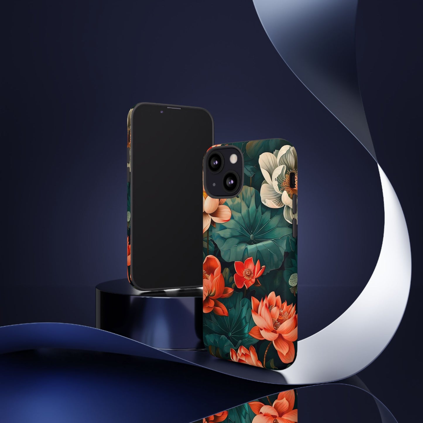 Flower Phone Case, Floral Phone Cover, Tough Case for Floral Lovers, Gift for Her, Stylish Tech Accessories