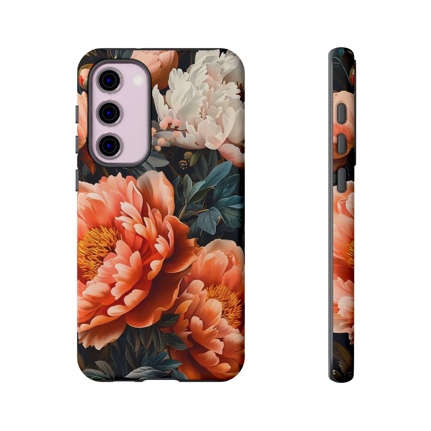 Floral Phone Case - Tough Cases, Durable Cover, Flower Design, Unique Gift, Phone Accessories