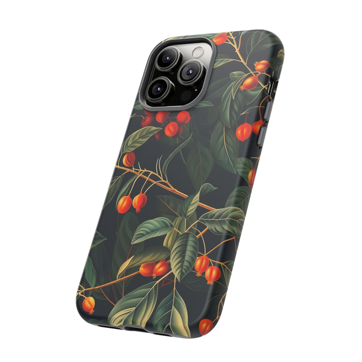 Tough Cases, Floral Phone Case, Nature-Inspired Tech, Unique Gift, Phone Accessory, Botanical Design, Fall Vibes