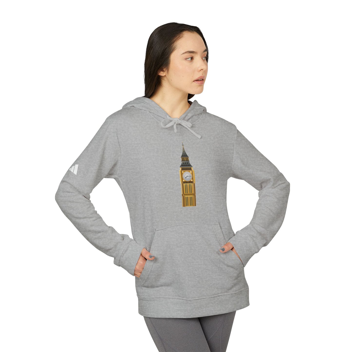 Adidas Big Ben Fleece Hoodie - Unisex, Cozy Streetwear for Travel Lovers