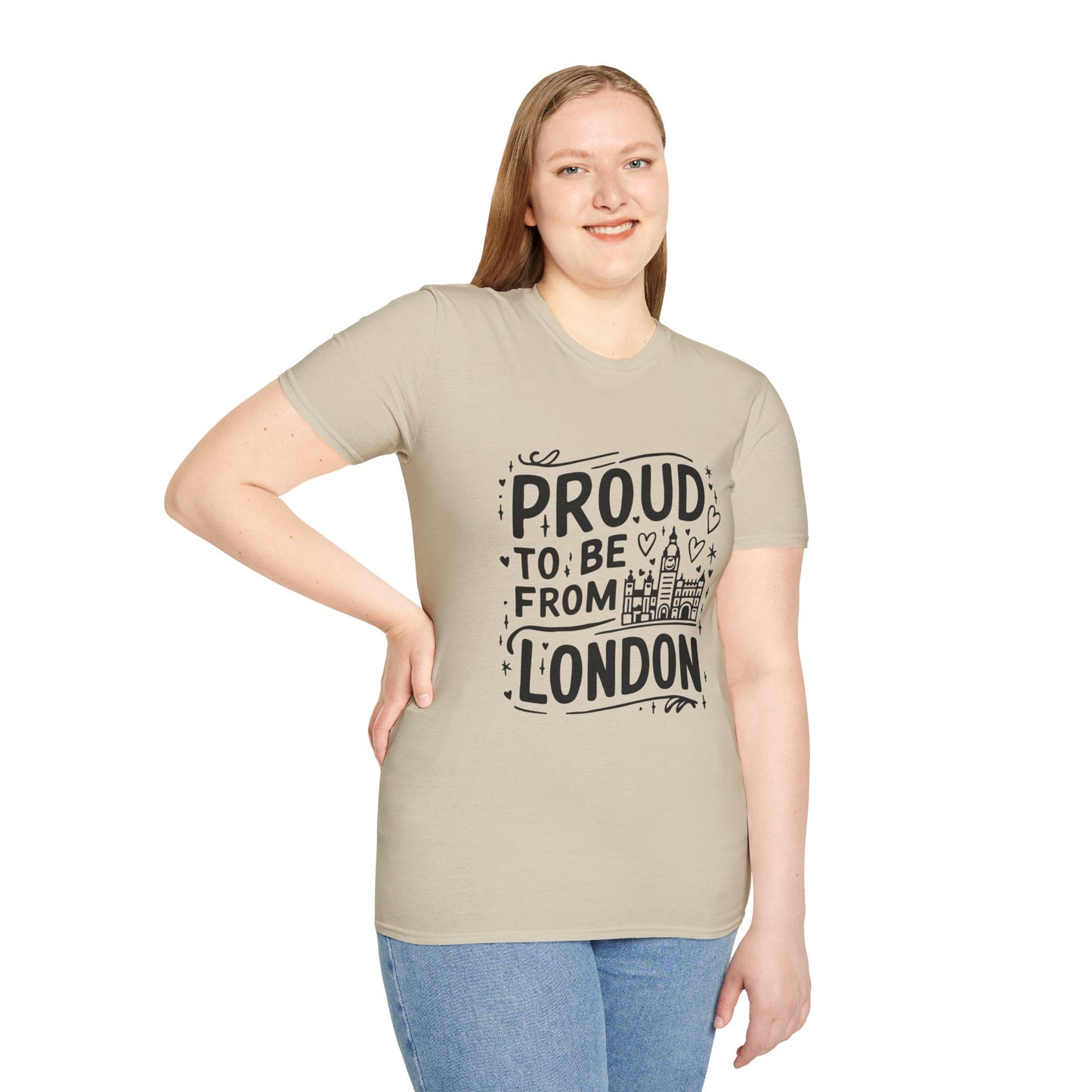Unisex Softstyle T-Shirt - Proud to be from London