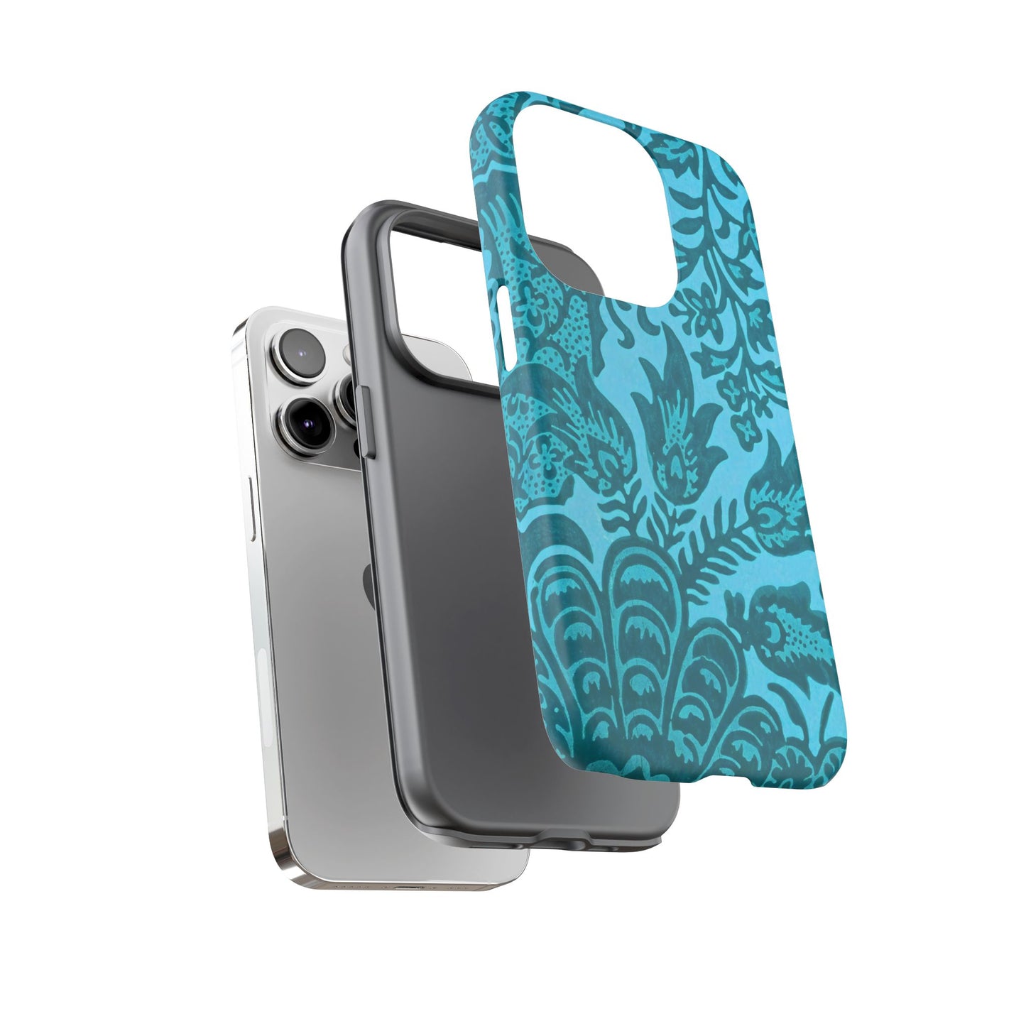 Bohemian Phone Case, Tough Floral Phone Cover, Artistic Phone Protector, Gift for Her, Unique Tech Accessories