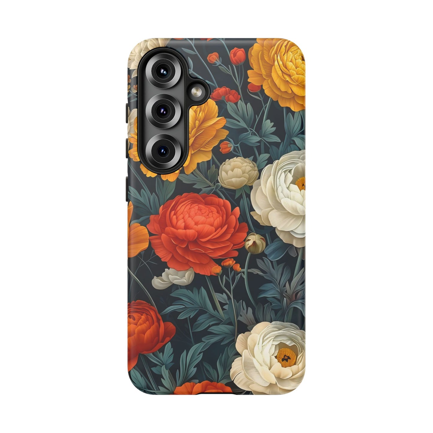 Floral Tough Case for Phones | Durable Floral Phone Cover, Boho Chic, Unique Gift for Her, Phone Protection, Flower Design