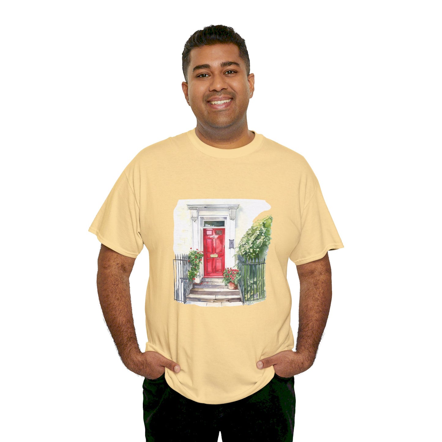 British Nature - Scenic Landscapes and Natural Beauty Cozy Unisex Heavy Cotton T-Shirt