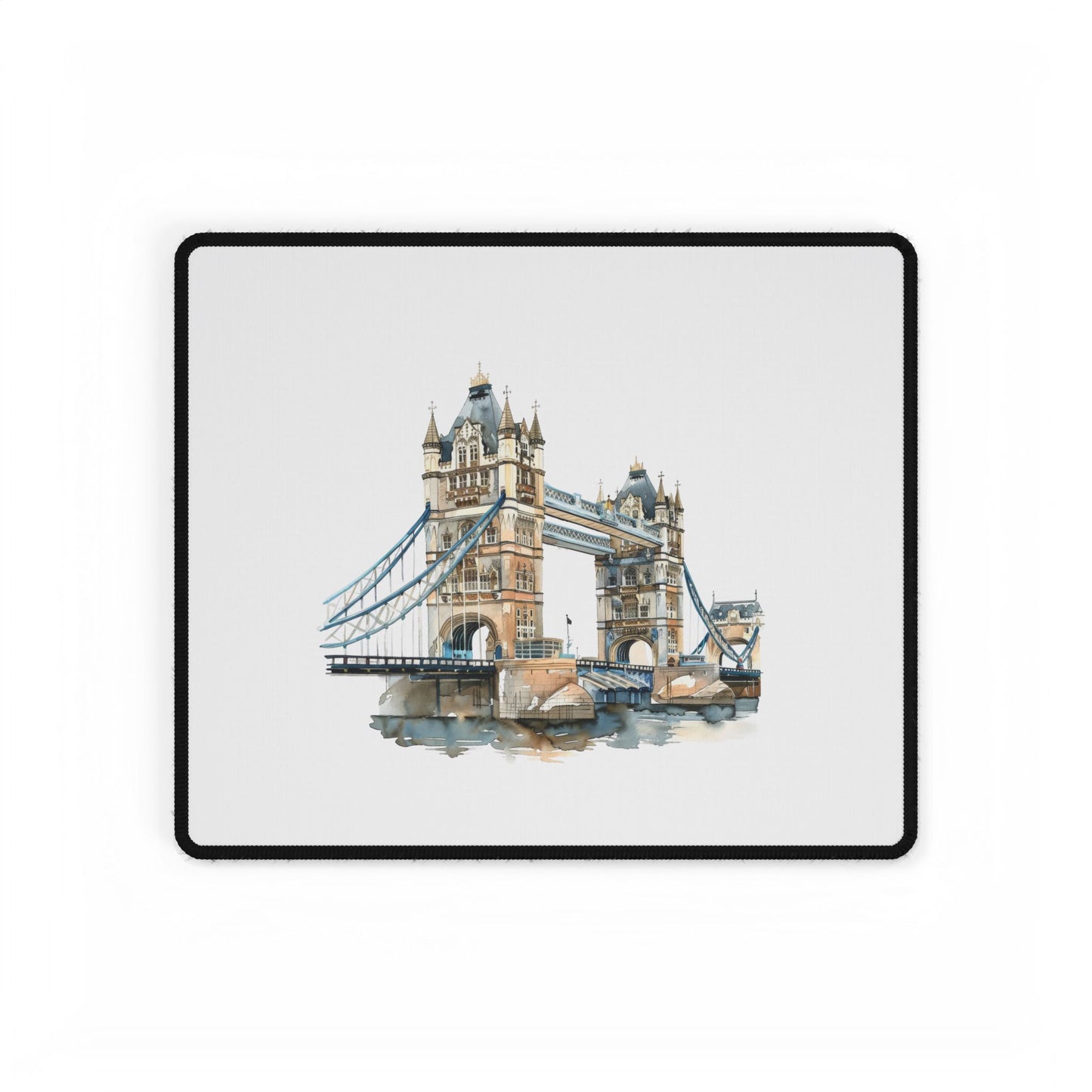 London Bridge Desk Mat, Elegant Desk Pad, Office Decor, Gift for Home Office, Unique Mouse Pad