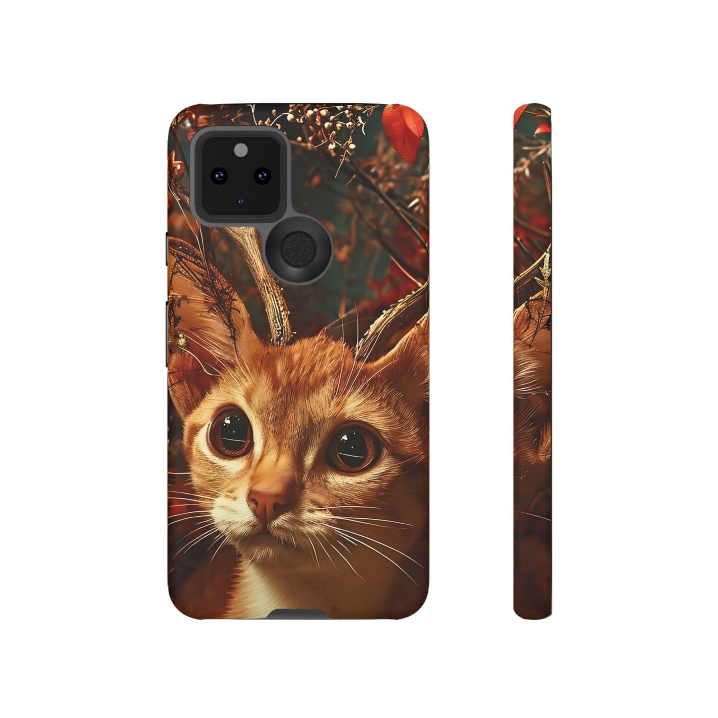 Cat Themed Phone Case, Tough Cases for Cat Lovers, Unique Pet Gifts, Animal Chic Accessories, Personalized Phone Protector