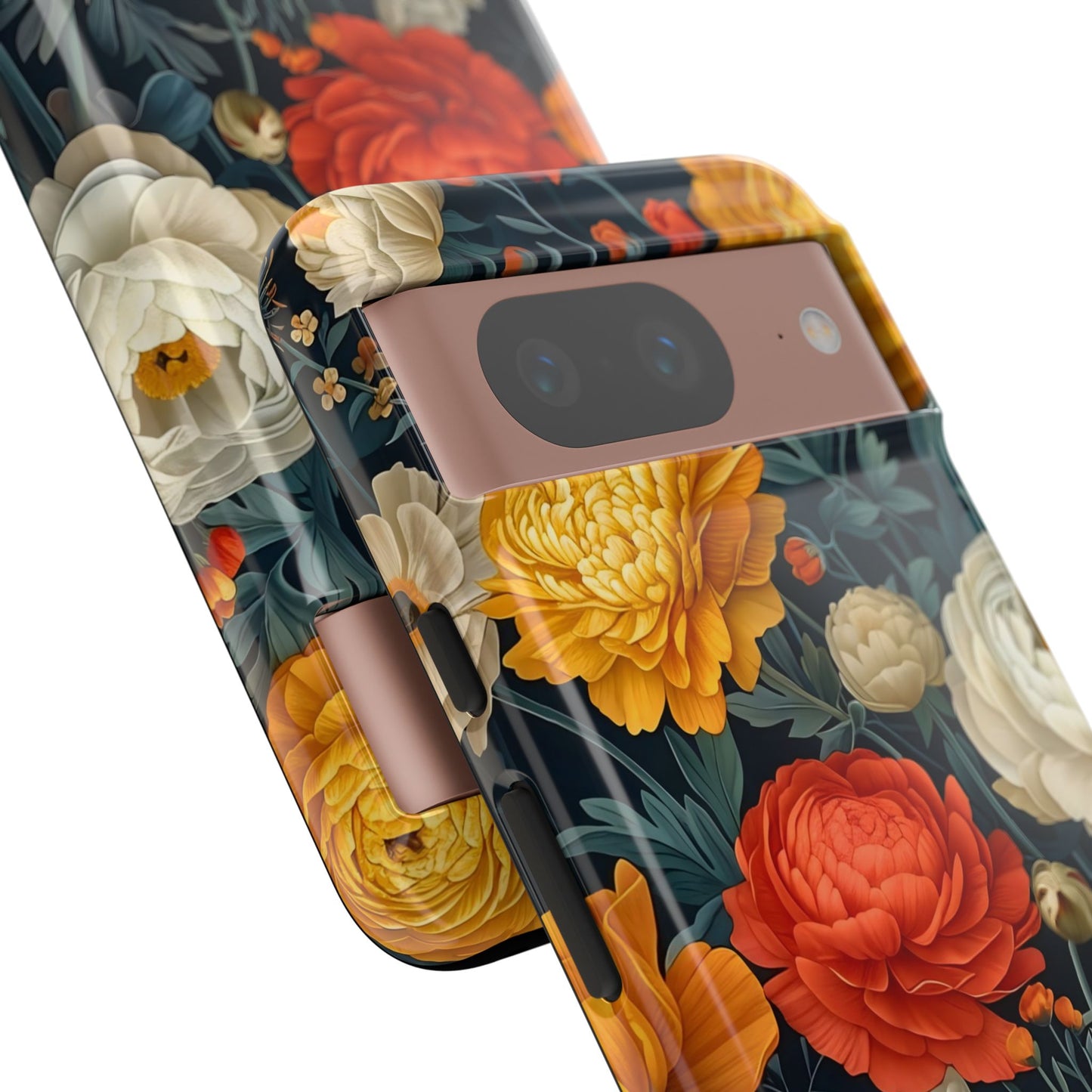 Floral Tough Case for Phones | Durable Floral Phone Cover, Boho Chic, Unique Gift for Her, Phone Protection, Flower Design