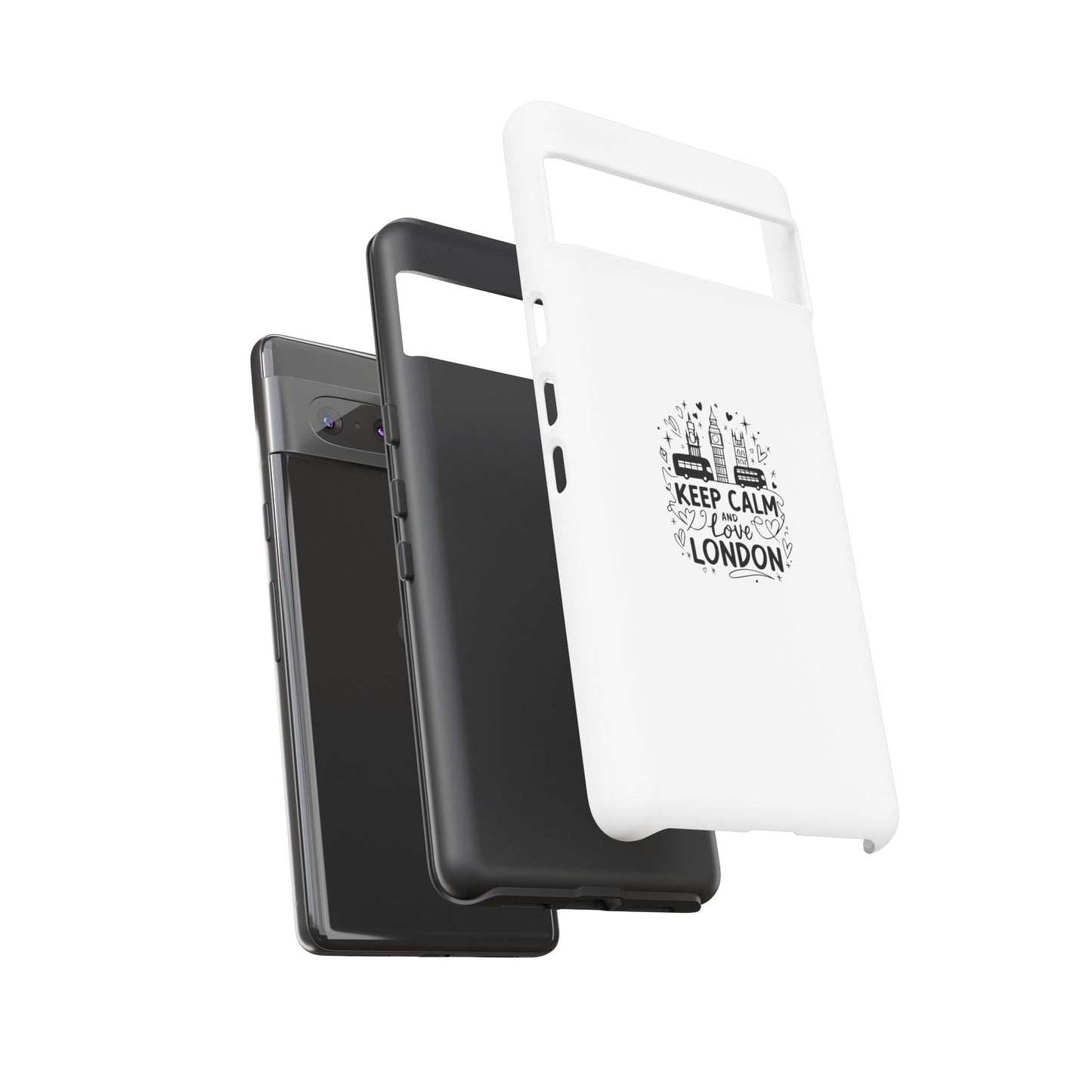 London Keepsake Phone Case - Keep Calm and Love London Design