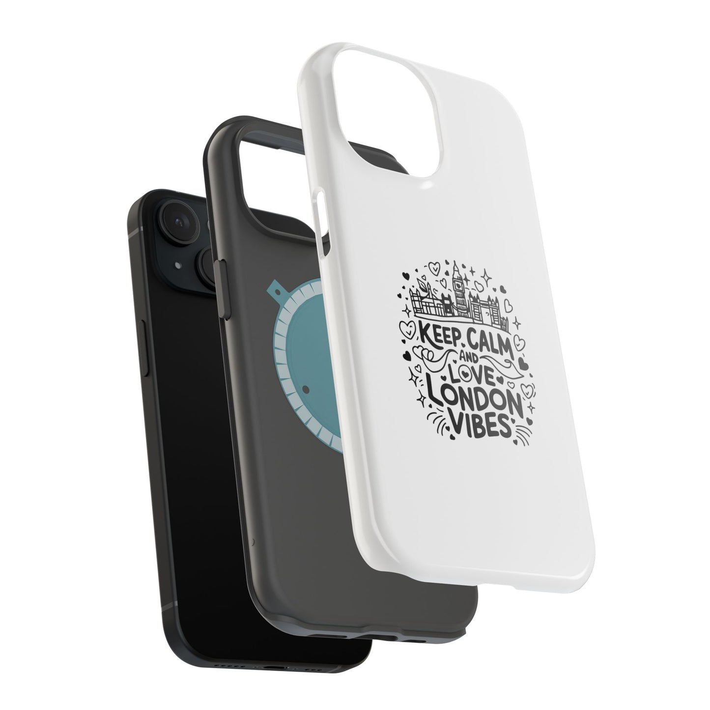 Keep Calm and Love London Magnetic Phone Case - Stylish and Fun Protection