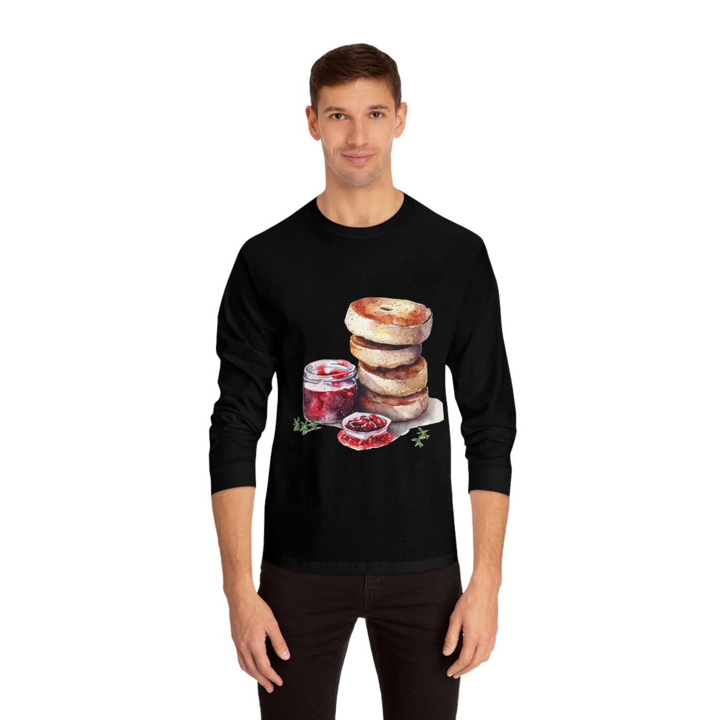 Unisex Classic Long Sleeve T-Shirt - British Food - Traditional Dishes and Culinary Delights