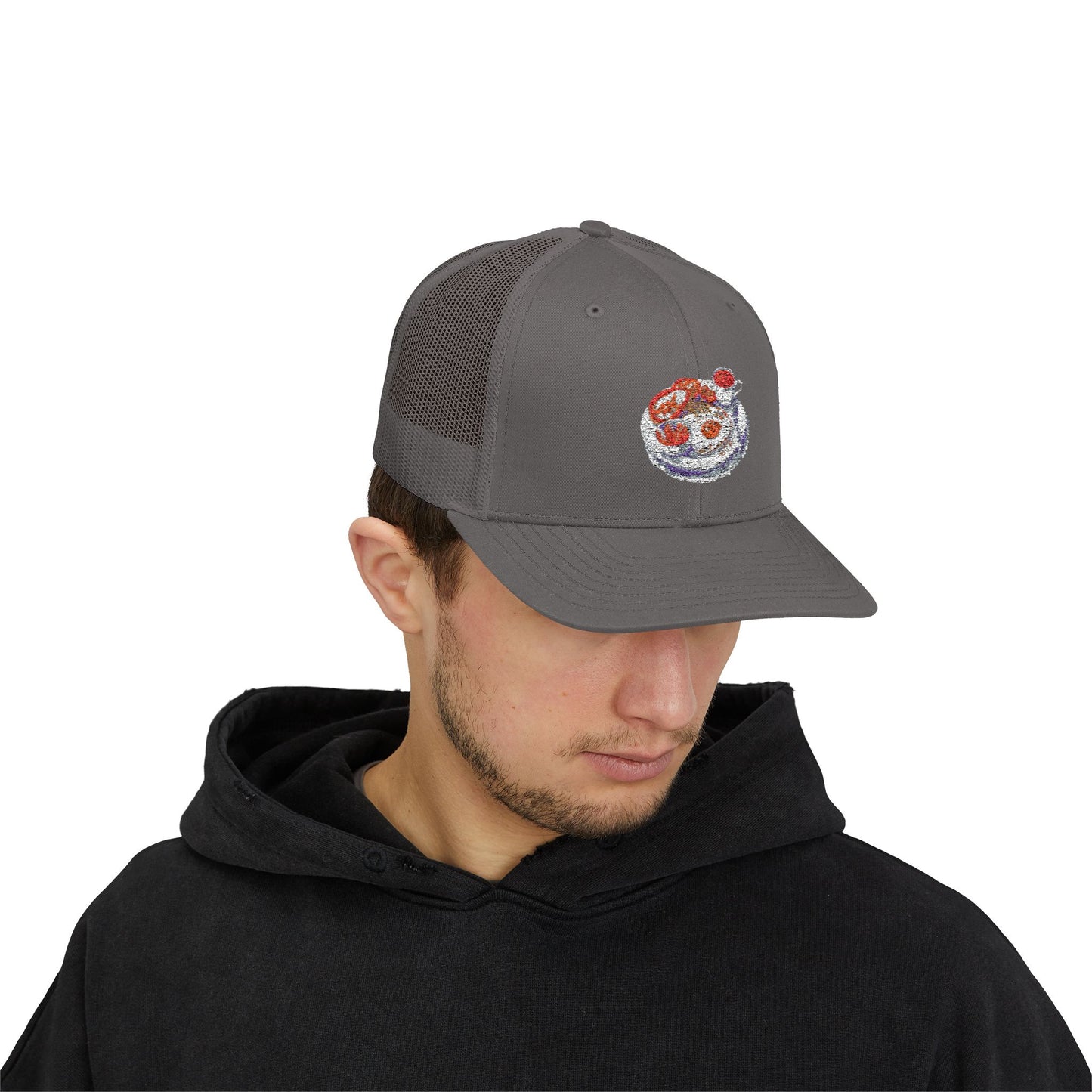 Sushi Lover Snapback Cap, Unique Trucker Hat for Foodies, Gifts for Sushi Fans, Fun Summer Accessory, Casual Style Hat