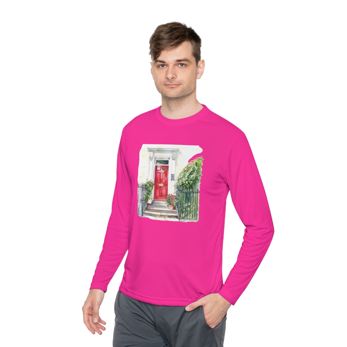 Unisex Lightweight Long Sleeve Tee - British Nature - Scenic Landscapes and Natural Beauty