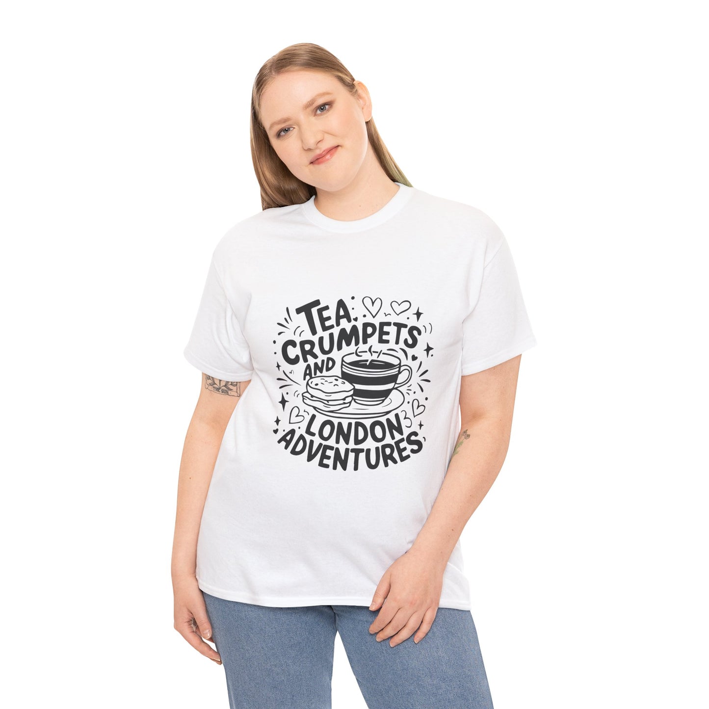 Unisex Heavy Cotton Tee - London Advenures