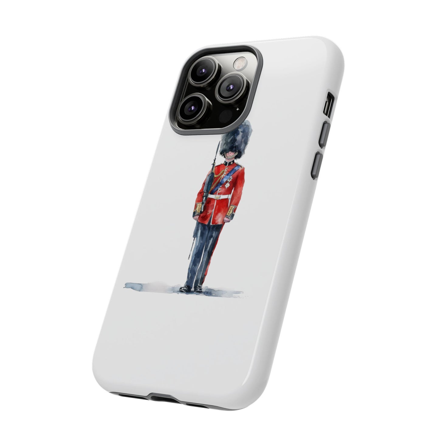 British Royal Guard Phone Case - Tough Cases, Unique Phone Cover, Gift for Her, Cute Accessory, British Soldier Design