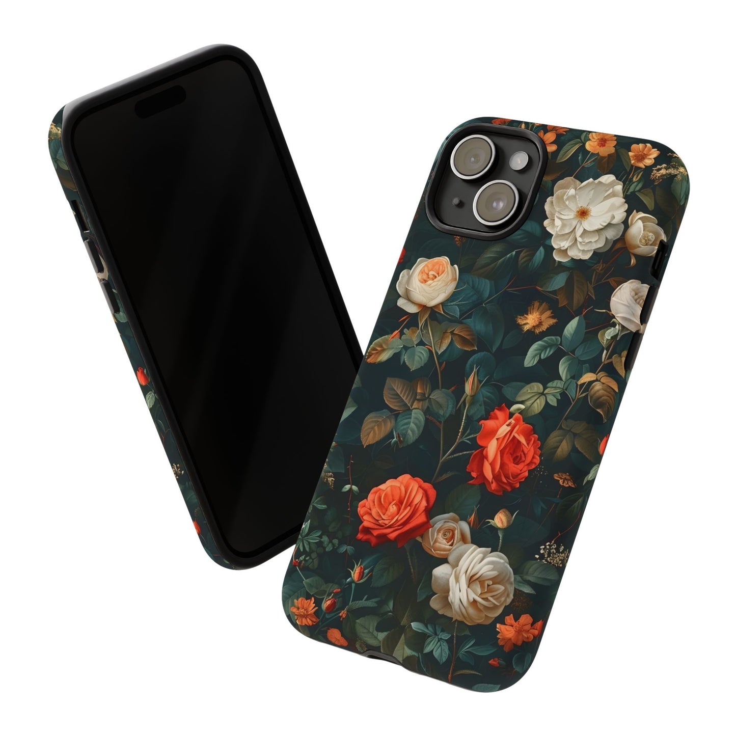 Floral Phone Case | Tough Cases with Elegant Design | Gift for Her, Mother's Day, Birthdays, Personalized, Trendy Tech Accessories