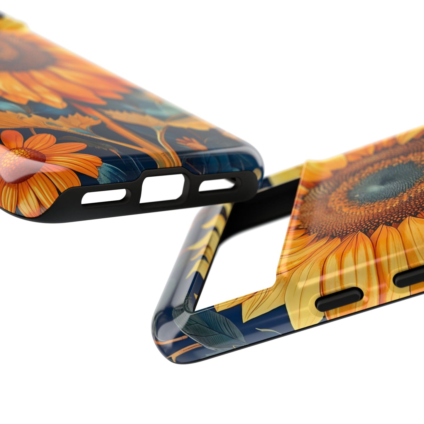 Sunflower Phone Case - Floral Design for Nature Lovers, Cute Spring Accessory, Gift for Her, Eco-Friendly Cover