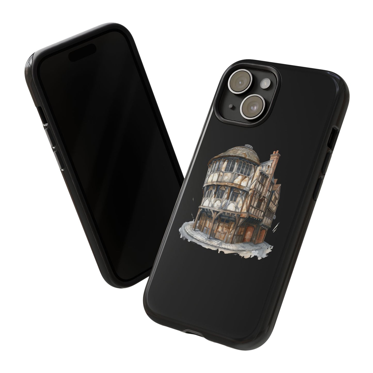 Stylish Phone Case featuring Unique Building Design, Art Lover Gift, Durable Phone Cover, Trendy Gadget Accessory, Unique Gift for Her
