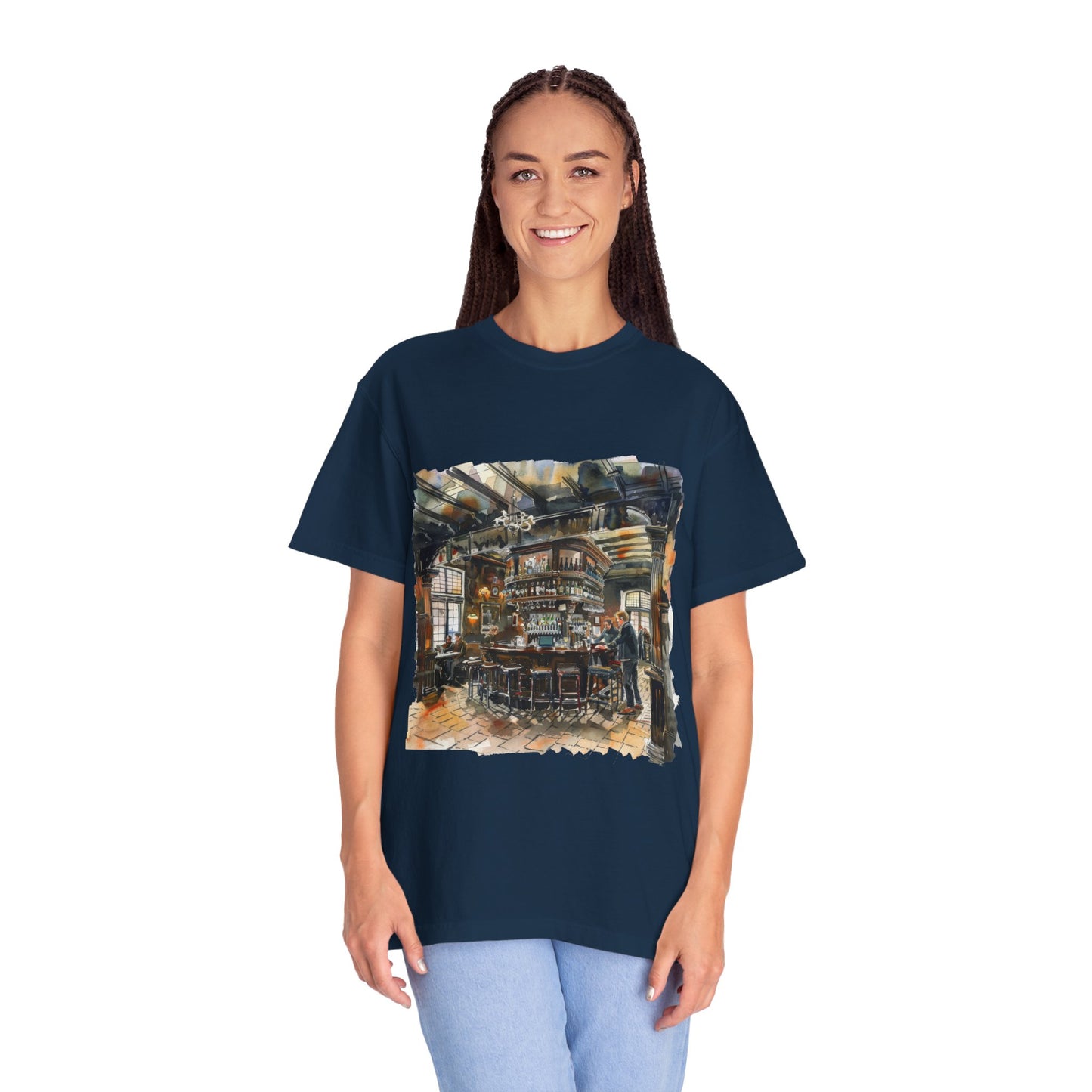 Unisex Garment-Dyed T-shirt - The Quintessential British Pu