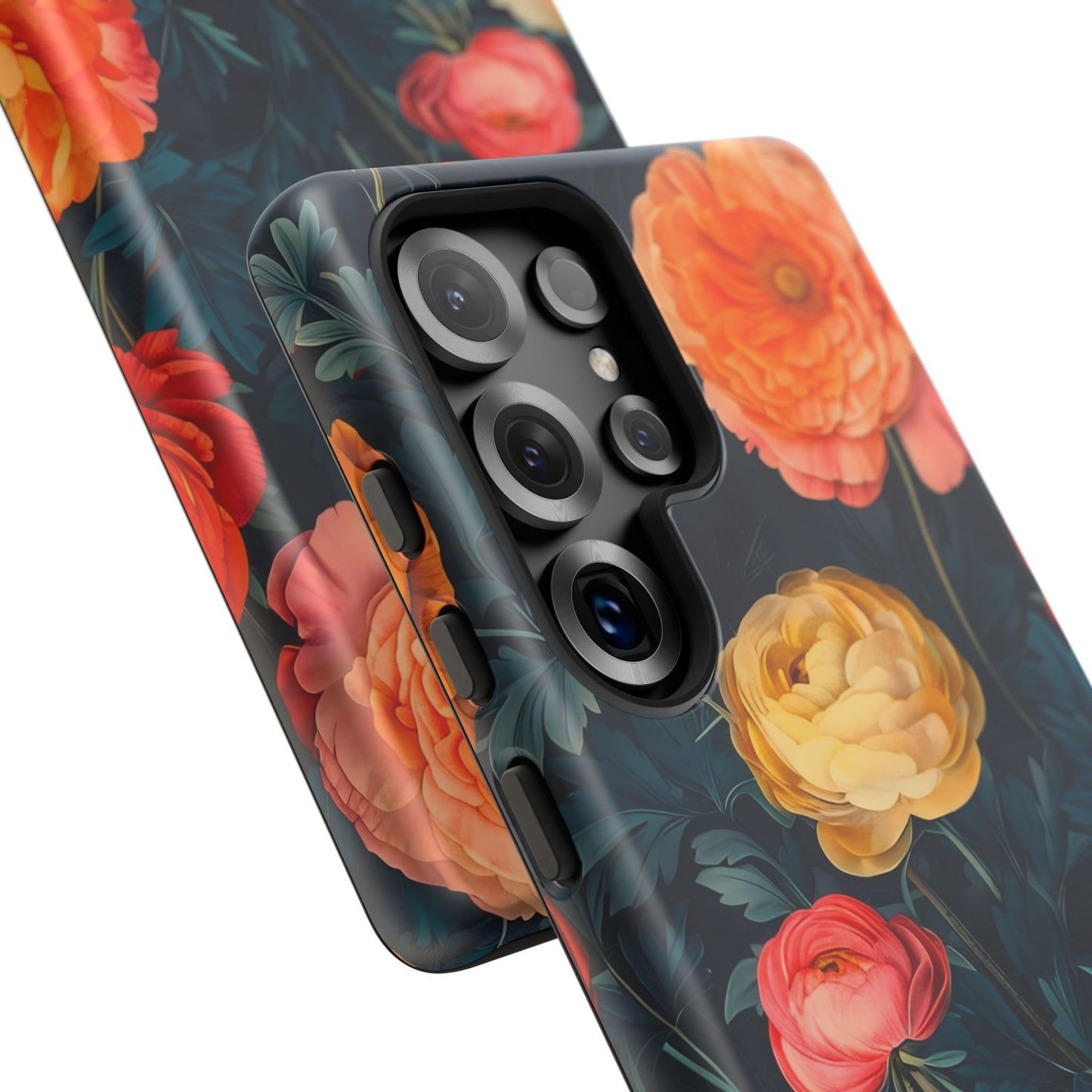 Floral Phone Case - Tough Cases, Stylish Protection, Gift for Flower Lovers, Customizable Cover, Floral Design Mobile Accessory