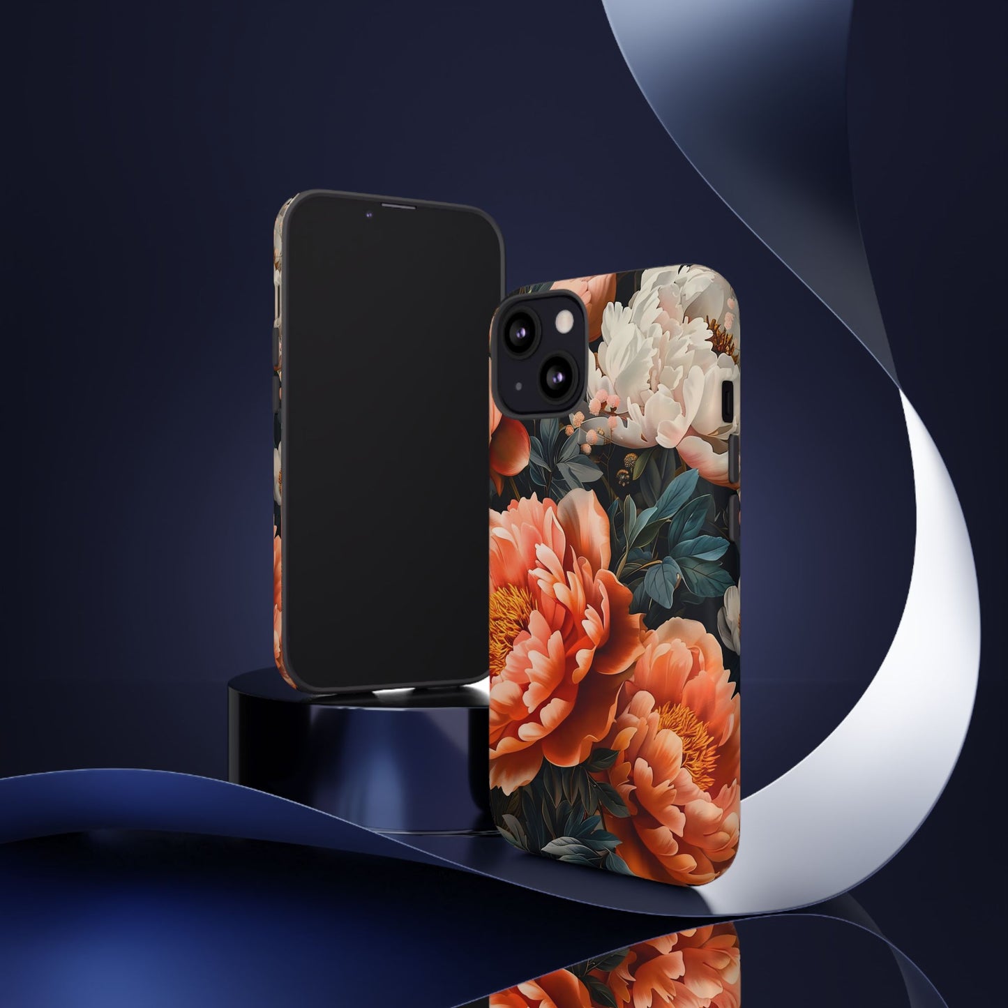 Floral Phone Case - Tough Cases, Durable Cover, Flower Design, Unique Gift, Phone Accessories