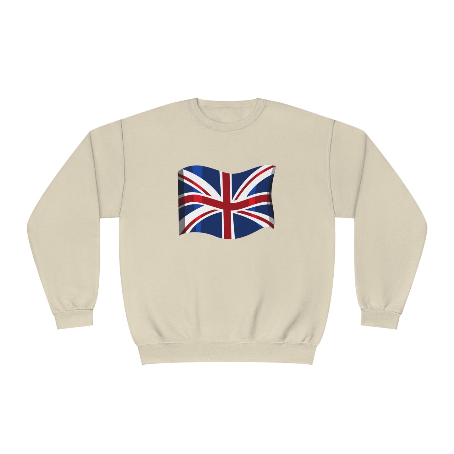 Unisex NuBlend® Crewneck Sweatshirt - Classic UK Flag