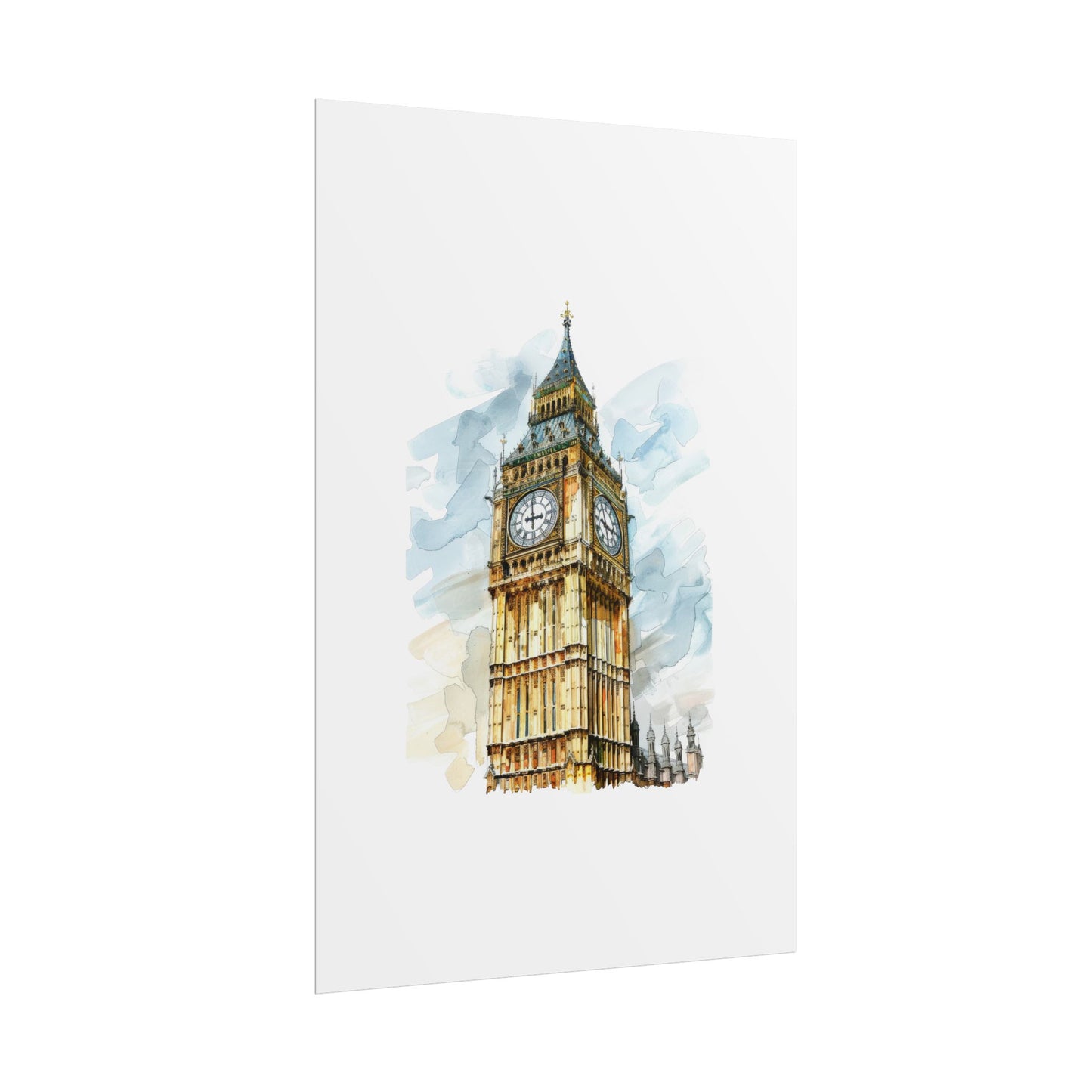 London Tower Rolled Posters