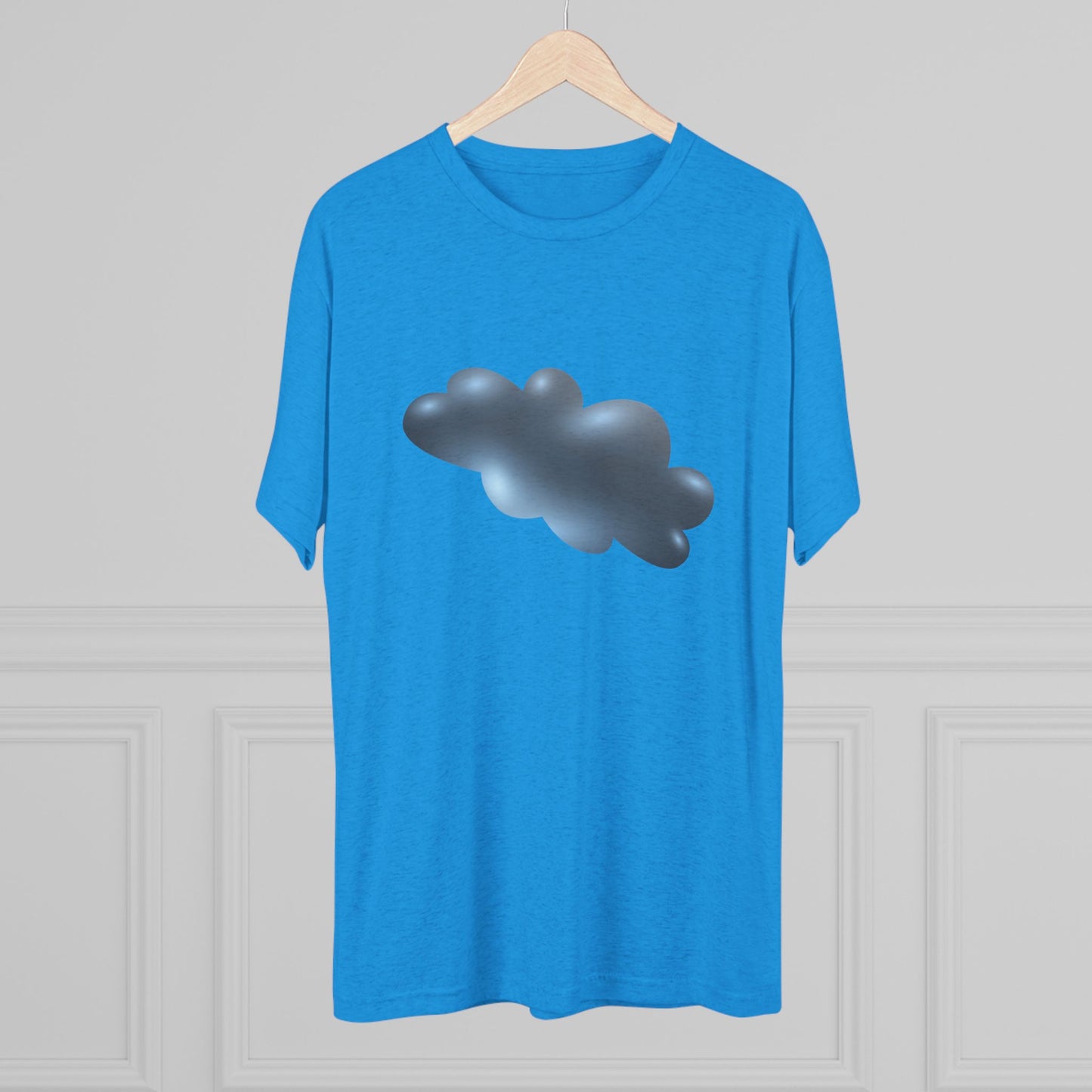 Serene Cloudscape - Dreamy Cloud Soft Unisex Tri-Blend Crew Tee