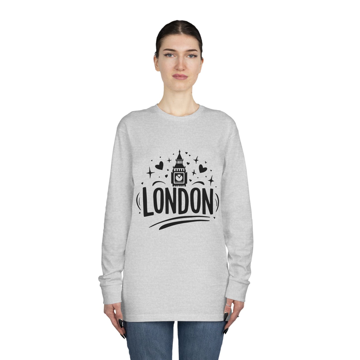 Long Sleeve Crewneck Tee - Adorable London