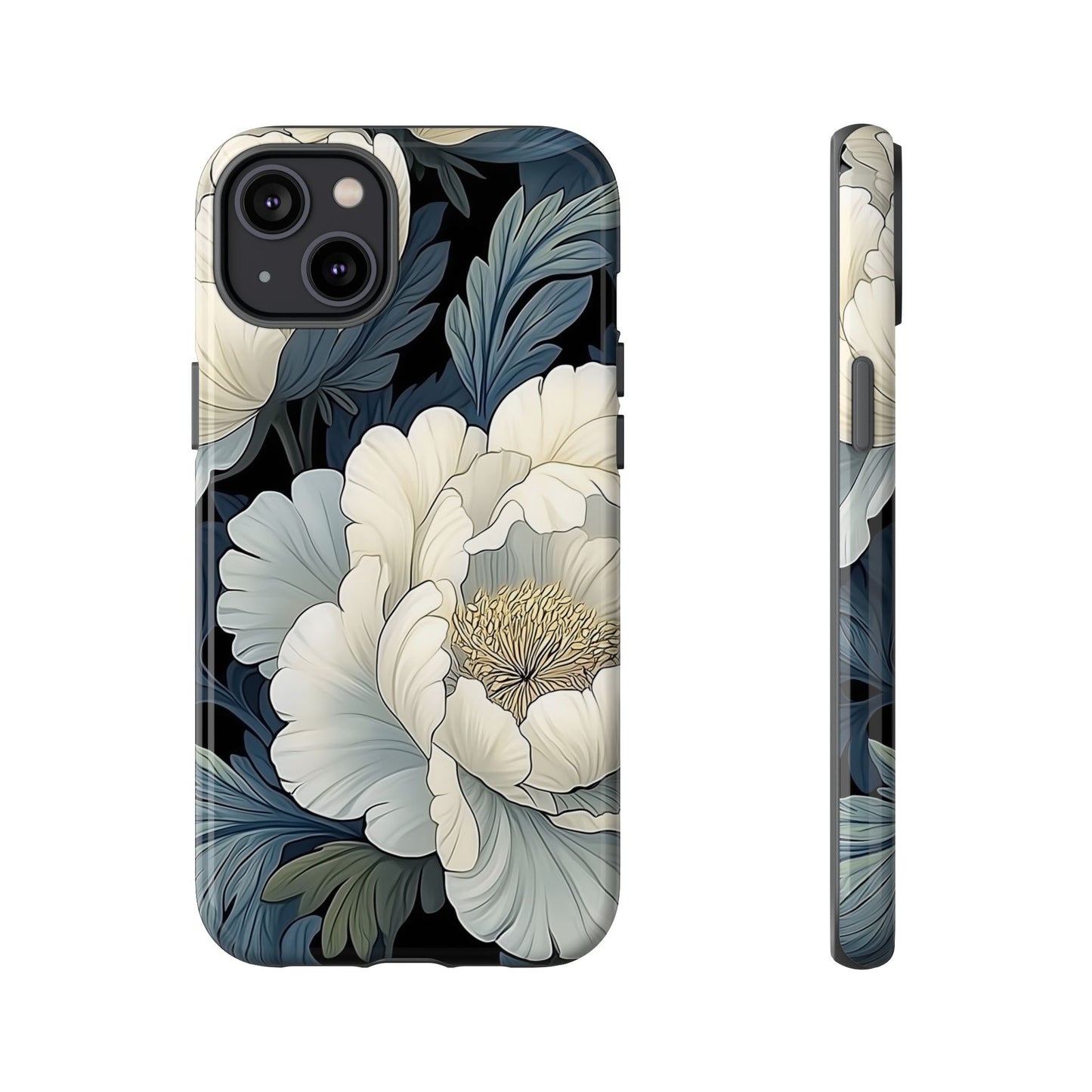 Floral Phone Case - Elegant Tough Cases for Nature Lovers, Stylish Protective Cover for Gifts, Birthdays, Mom's Day, Floral Design