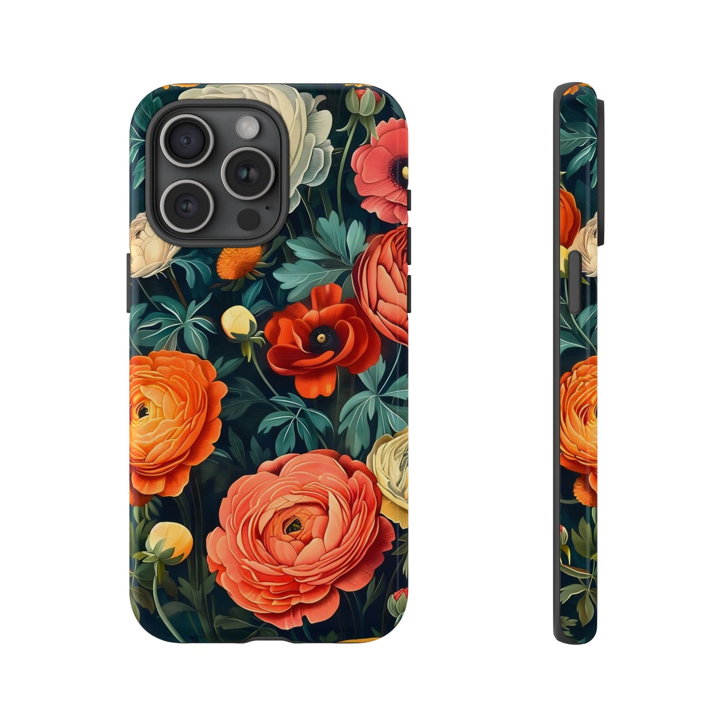 Floral Phone Case, Tough Cases - Stylish Protection, Gifts for Her, Nature Lover Decor, Floral Accessories
