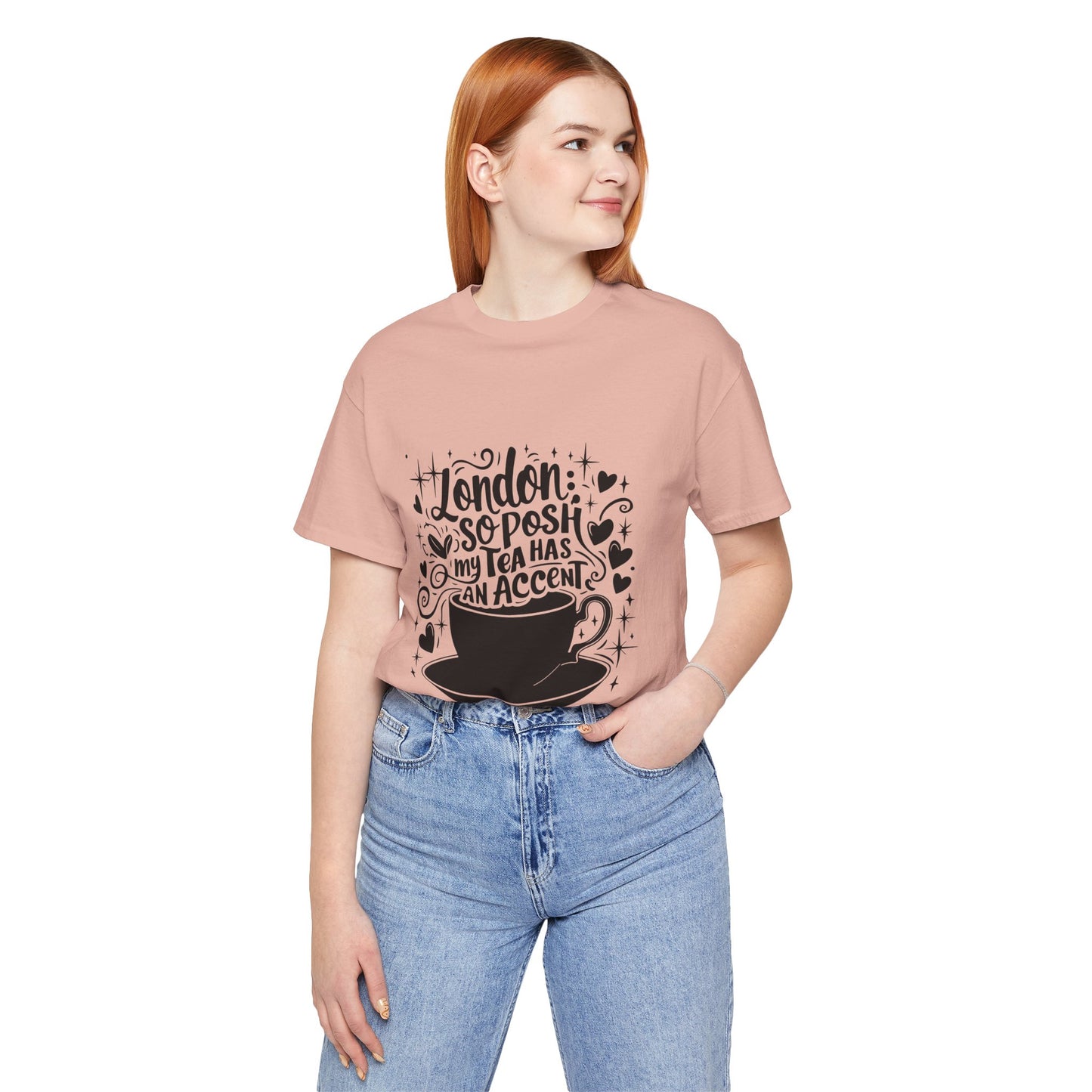 Unisex Jersey Short Sleeve Tee - London's Nostalgic Tea