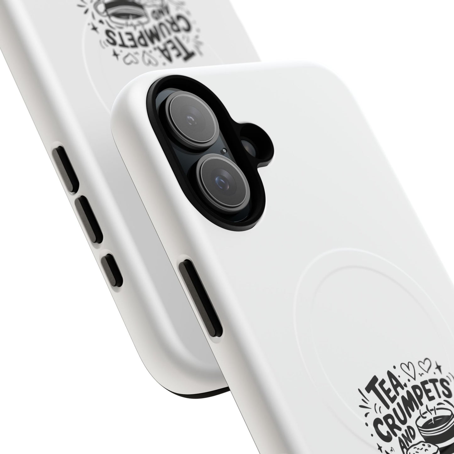 Magnetic Phone Case - Tea, Crumpets, and London Adventures, Unique Gift for Travelers, Phone Accessory, Fun Case for iPhone