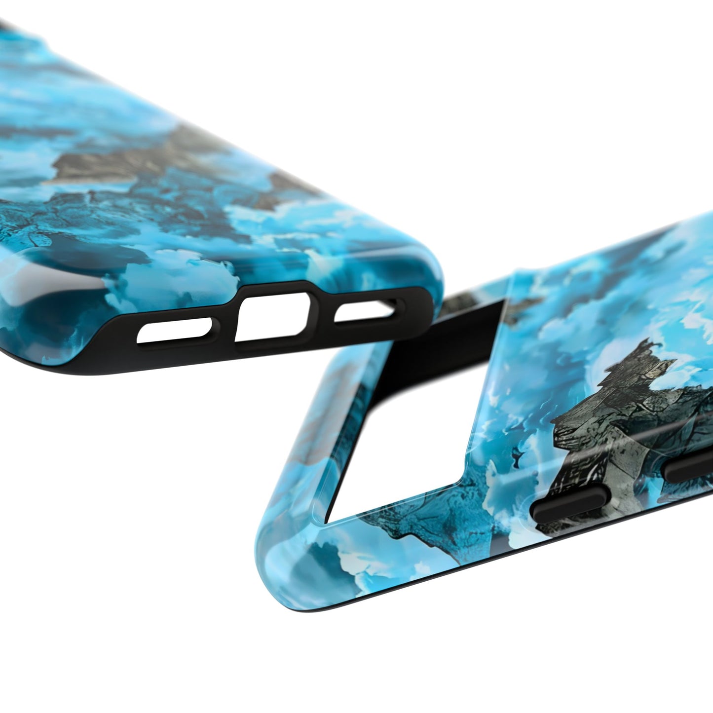 Mountain Wave Phone Case - Adventure Gear, Outdoor Gifts, Stylish Cases, Trendy Accessories, Nature Lovers