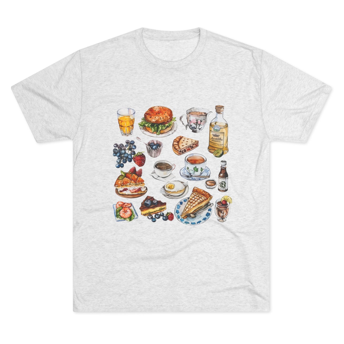 Vintage England Cozy Unisex Tri-Blend Crew Tee