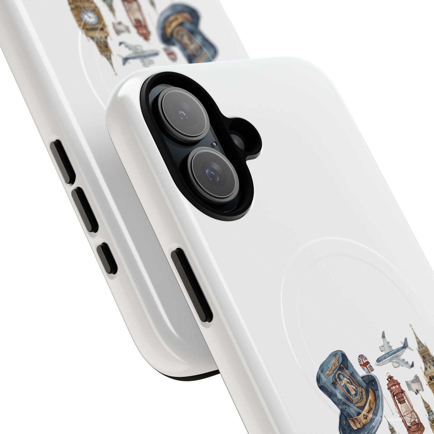 London Adventure Tough Magnetic Phone Case, Gift for Travelers, Unique Design, Travel Accessories, Holiday Present, Custom Phone Cover