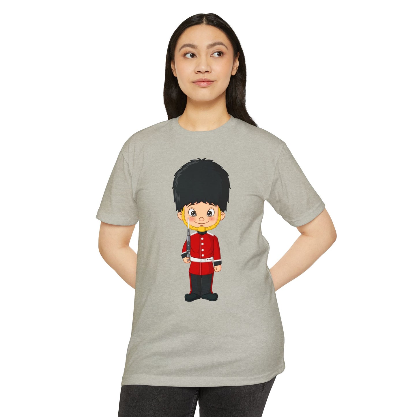 Unisex CVC Jersey T-shirt - Scarlet Pride - The Classic British Soldier
