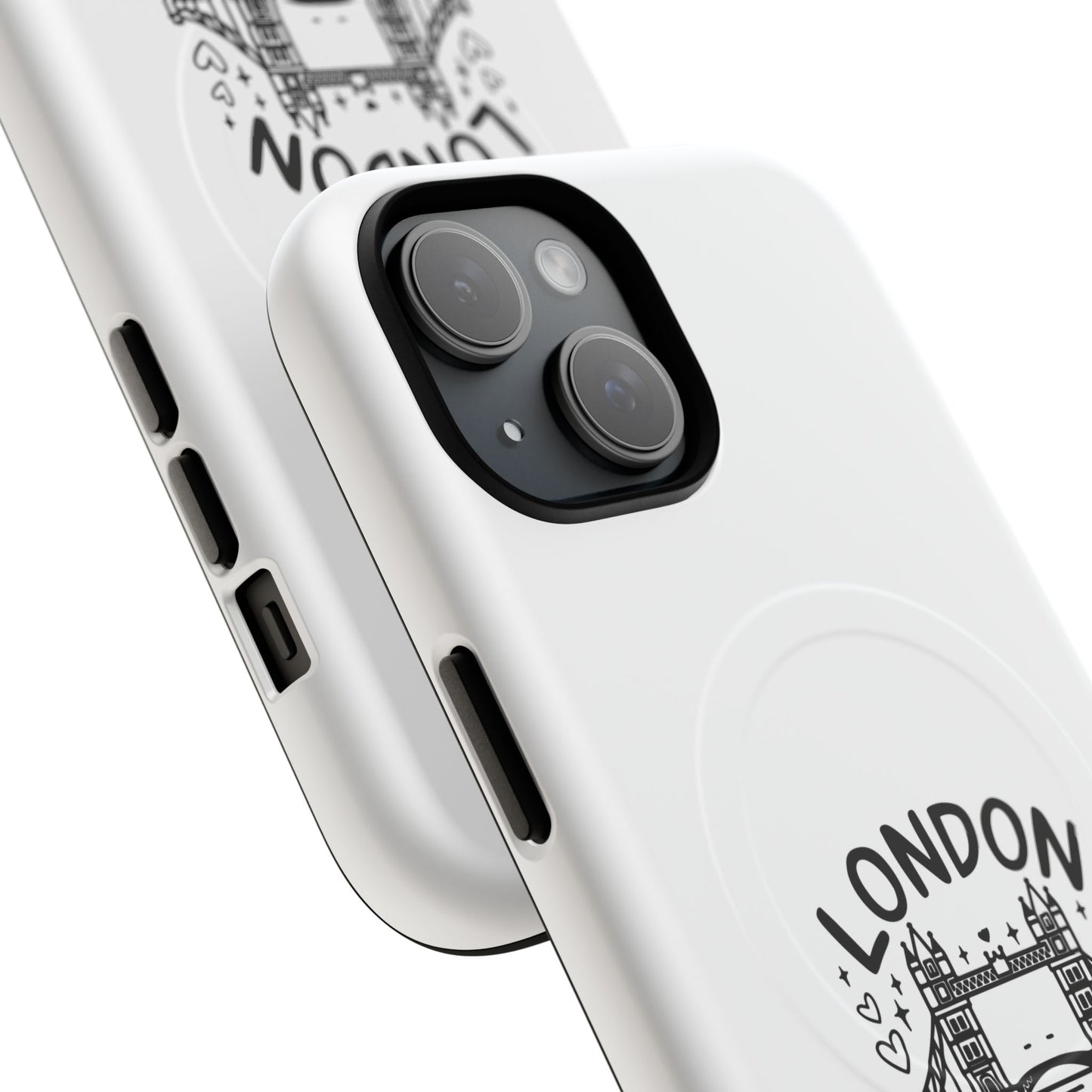 London Vacation Magnetic Case, Unique Phone Cover for Travelers, London Souvenir, Gift for Tourists, Stylish Phone Accessory