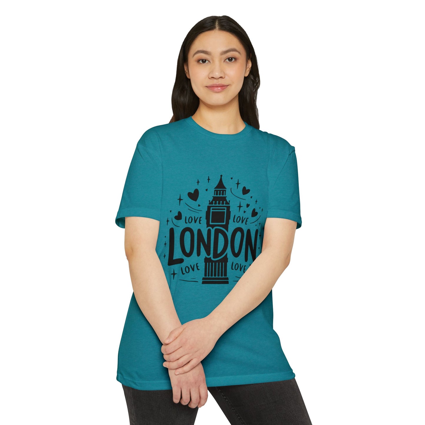 Unisex CVC Jersey T-shirt - Lovely London Vibes