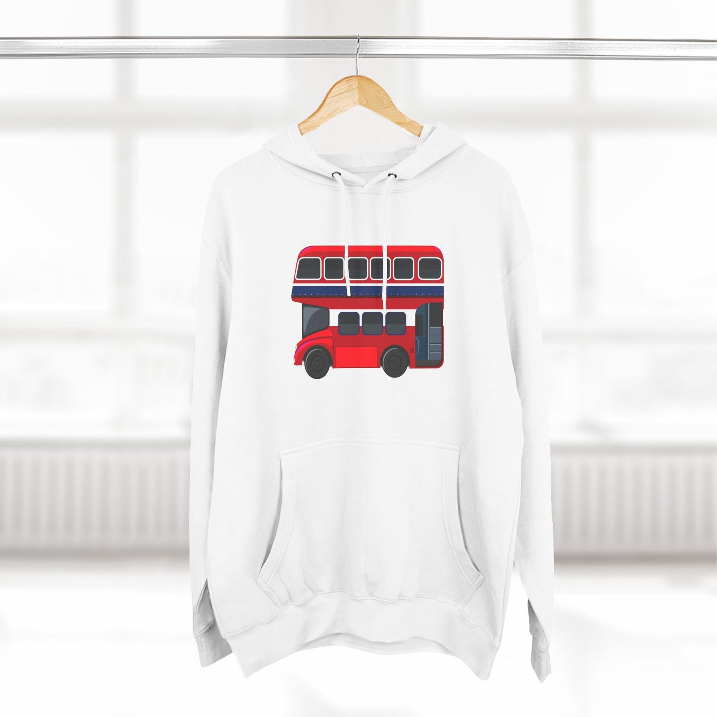 Vintage Car Classy Three-Panel Fleece Hoodie