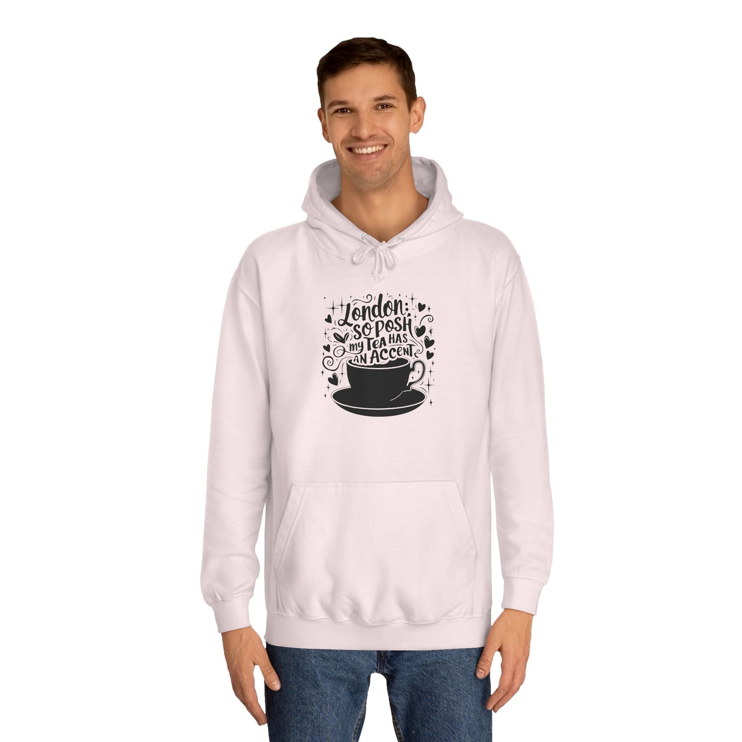 Unisex College Hoodie - London's Nostalgic Tea