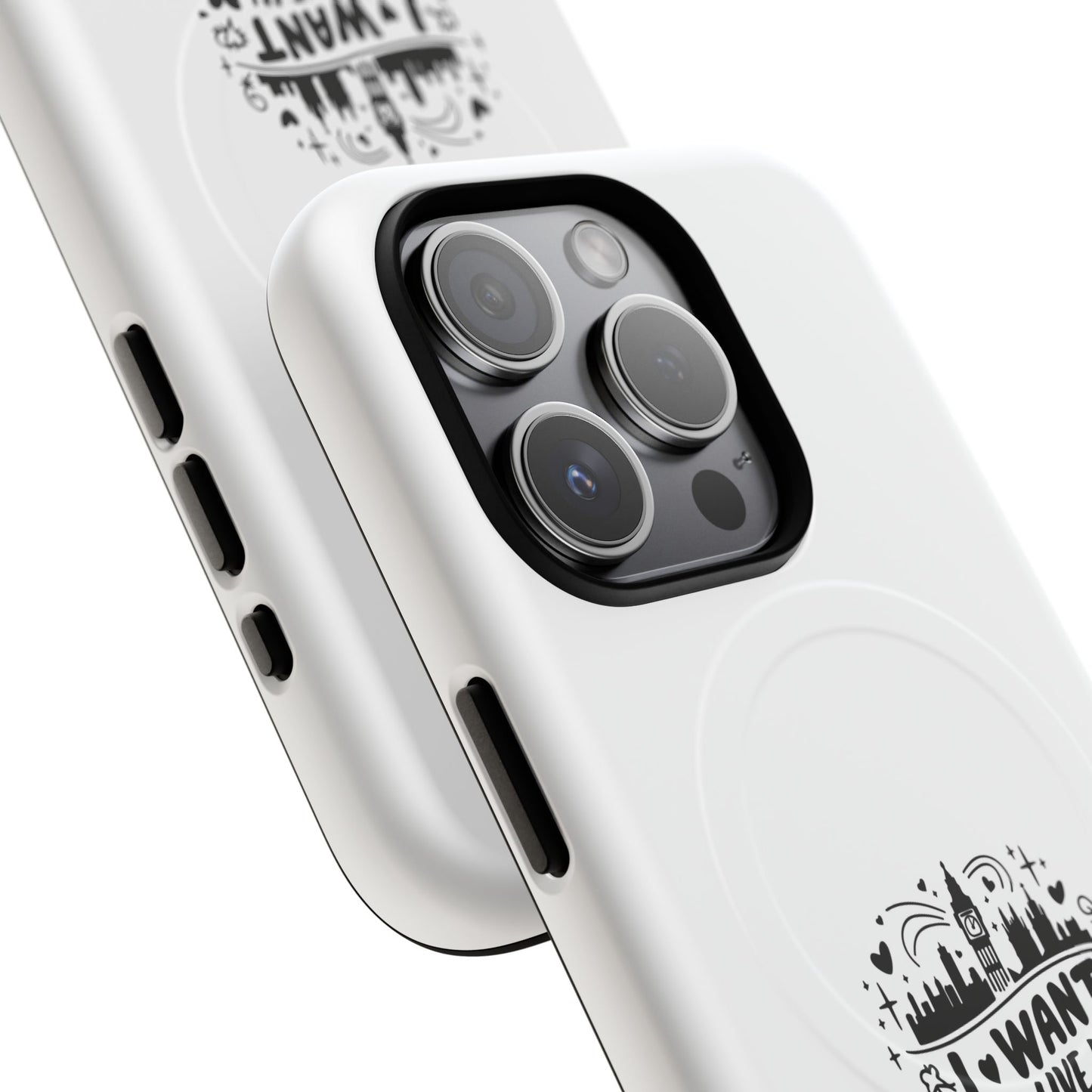 London Dream Tough Magnetic Phone Case, Chic Phone Cover, Ideal Gift for London Lovers, Functional Phone Accessory, Stylish Tech Gear