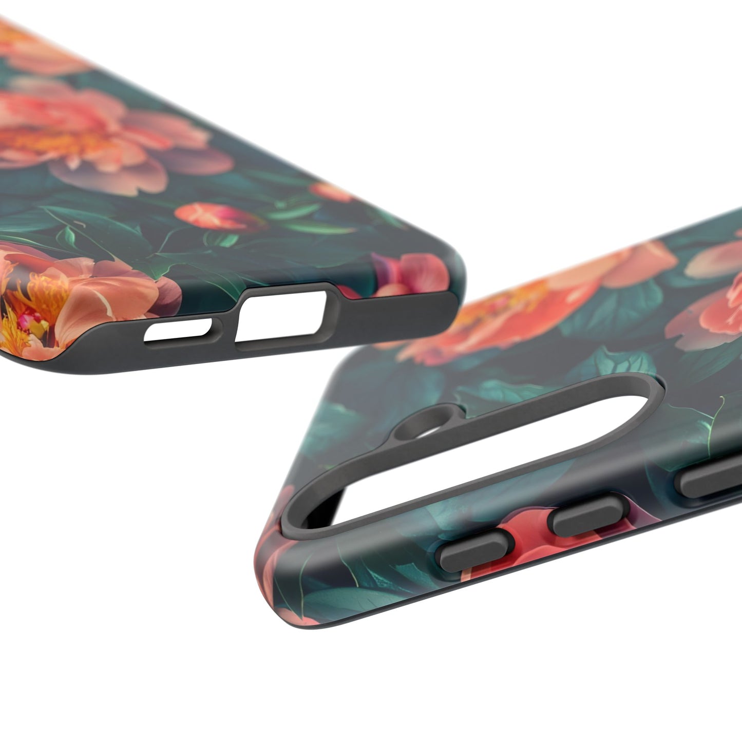 Floral Phone Case - Tough Cases, Flower Design, Botanical Art, Phone Accessory, Gift for Her, Nature Lovers
