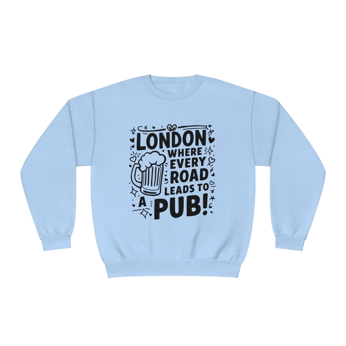 Unisex NuBlend® Crewneck Sweatshirt - London's Pub