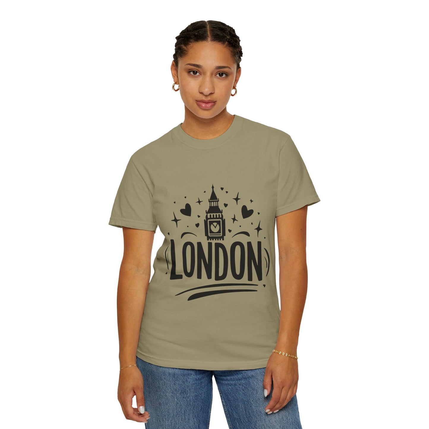 Unisex Garment-Dyed T-shirt - Lovely London