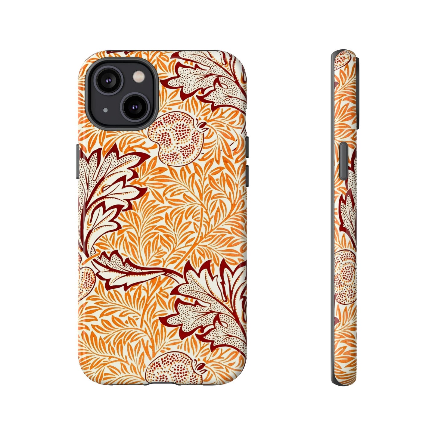 Stylish Phone Case, Tough Cases with Floral Design, Protective Cover, Gift for Her, Cute Phone Accessory