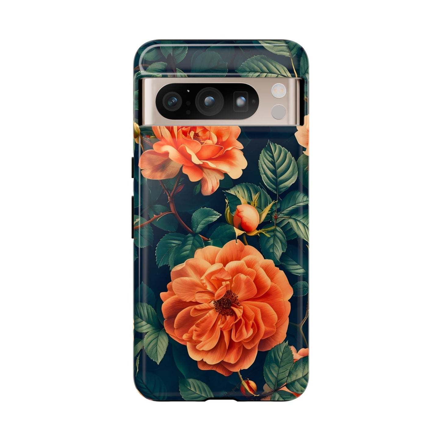 Floral Phone Case, Tough Cases for Nature Lovers, Botanical Design, Phone Protection, Gift for Her, Trending Floral Accessories